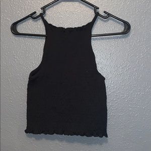 Black Sleeveless top